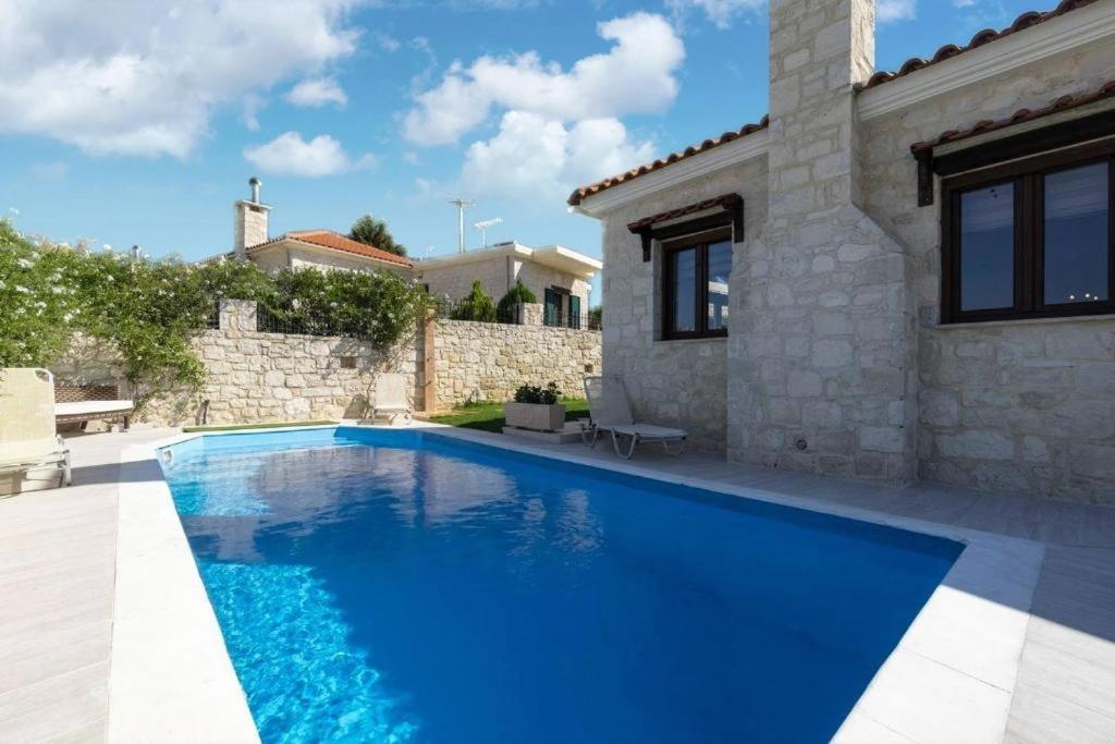 Heraklion Twins House - Private Pool Retreat Episkopí- Rethimno Exterior foto