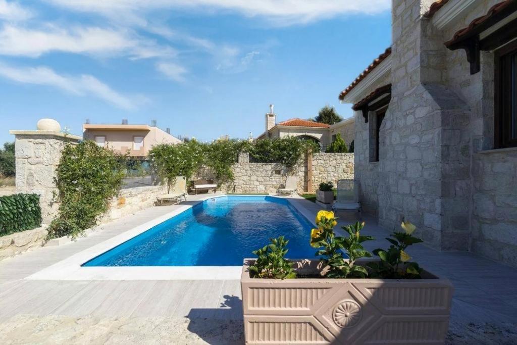 Heraklion Twins House - Private Pool Retreat Episkopí- Rethimno Exterior foto